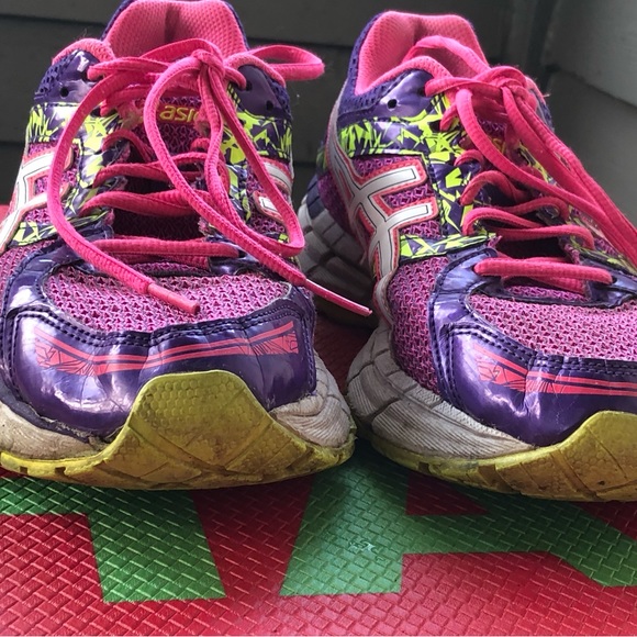 ASICS Gel-Excite 3 Women’s Pink/Purple Athletic Running Sneakers Size 10D - Picture 7 of 11